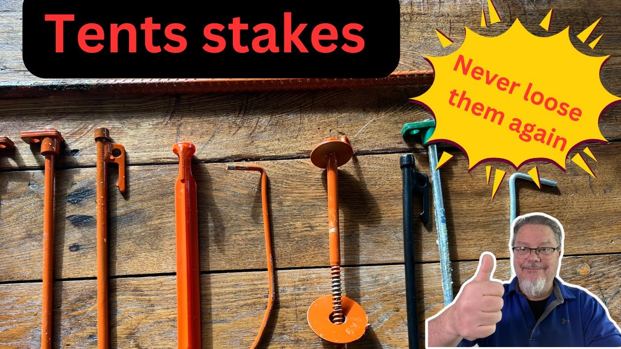 The Tent Stakes You’ll Never Misplace!