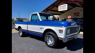 For Sale 1972 Chevrolet C10 Custom Deluxe Pick Up