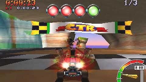 Crash Cove - Crash Team Racing | Beating Nitros Oxide Time Trial