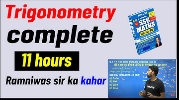 💪complete trigonometry💪  ssc maths 6800 TCS MCQ Pinnacle book I Ramniwas sir