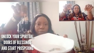 You need two padlock to  unlock your spiritual doors of blessings and you will start progressing