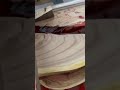 Заливаем слеб карагача эпоксидной смолой…