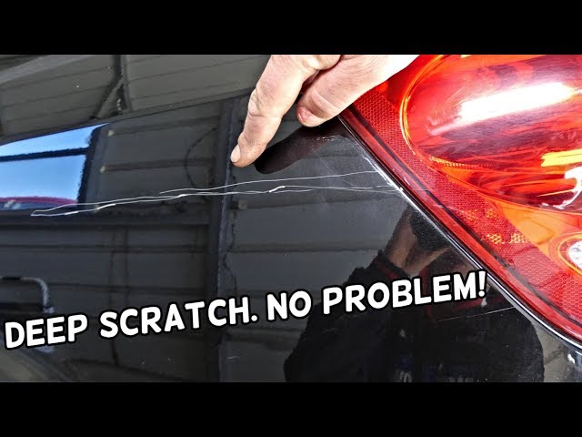 How to Remove Scratches From Car (w/ Pictures & Video)