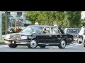 両陛下と偶然居合わせた皇居ランナー集団のふれ合い Motorcade of Japanese Emperor and Empress at Tokyo