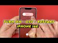iPhone 16e : How to Turn ON - OFF &amp; Restart