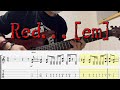 [guitar cover]RED...[EM] [DIR EN GREY] [TAB譜] [歌詩]