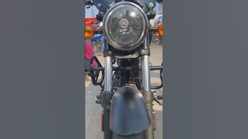 Meteor Slider Crash Guard and Windshield installed at Mr.Bullet Velachery