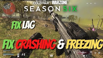 How To Fix COD Warzone Crashing Season 6 | Fix Warzone Freezing 2021 👈