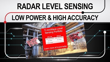 Enable level sensing applications with TI low power mmWave radar