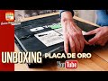 Unboxing PLACA DE ORO YouTube - Cocina Vegan Fácil
