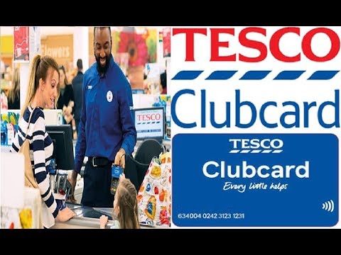 Opening A TESCO CLUBCARD! (Free In The Mail)