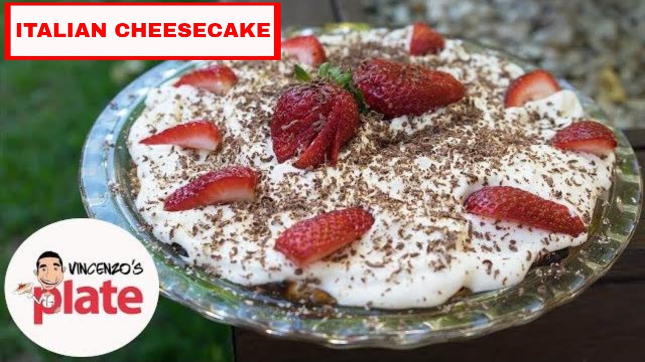 ITALIAN BAKED RICOTTA CHEESECAKE | Ricotta Cheesecake Recipe | Vincenzo