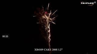 Fajerwerki XB4109 CAKE 200S 1 2” Triplex