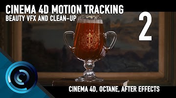 Motion Tracker Cinema 4D VFX Beauty - Part 2