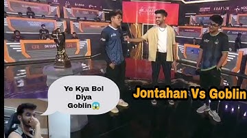 Snax Reaction On Jonathan Vs Goblin Interview | Goblin Savage Reply Answer🔥