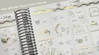 Plan With Me | Paper Crown Planner