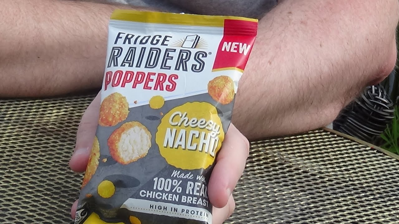 New Fridge Raiders Poppers Cheesy Nacho Flavour. - YouTube