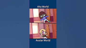 Aha World VS Avatar World When The Angel And The Demon Are Fighting Ahaworld Avatarworld 