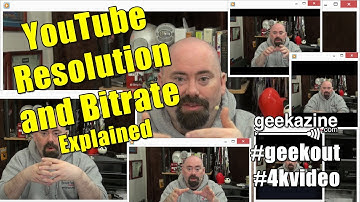 Video Resolution and Bitrate for Youtube Explained - Geekazine