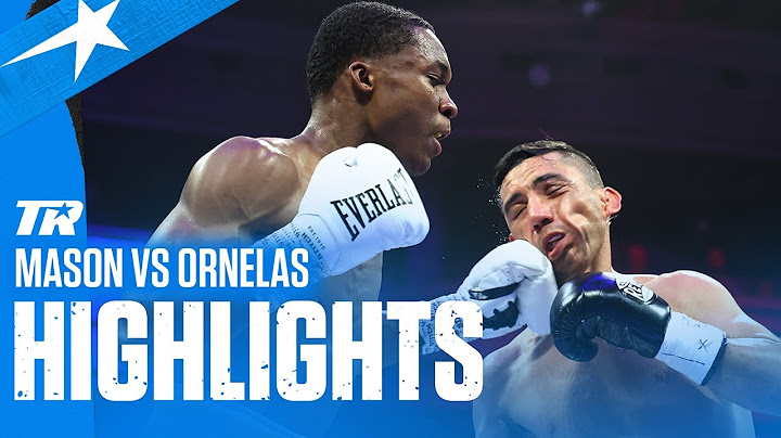 Abdullah Mason Delivers All The Smoke vs Carlos Ornelas | FIGHT HIGHLIGHTS