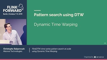 FlinkDTW: time-series pattern search at scale using Dynamic Time Warping - Christophe Salperwyck