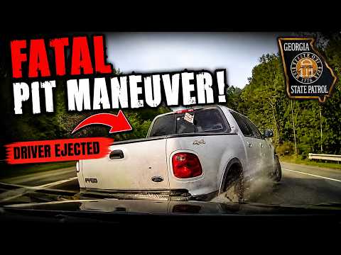 GSP Conducts Fatal PIT Maneuver On Fleeing F-150 | Driver Gets Ejected!