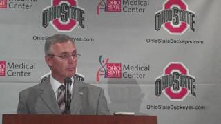 Jim Tressel Press Conference: Illinois Week (part one)