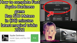 كيفية لعب وإنهاء 500 متر في لعبة Sqube Darkness: أحدث الخدع 2022 screenshot 4