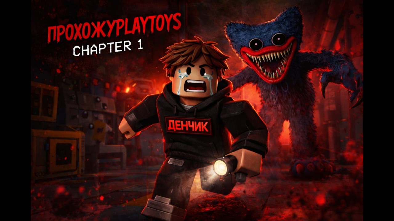 Денчик бегает от хагу вагу | Poppy Playtoys |