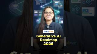 Generative AI Roadmap 2026 | How To Become A Generative AI Engineer In 2026 | #Shorts | #Simplilearn
