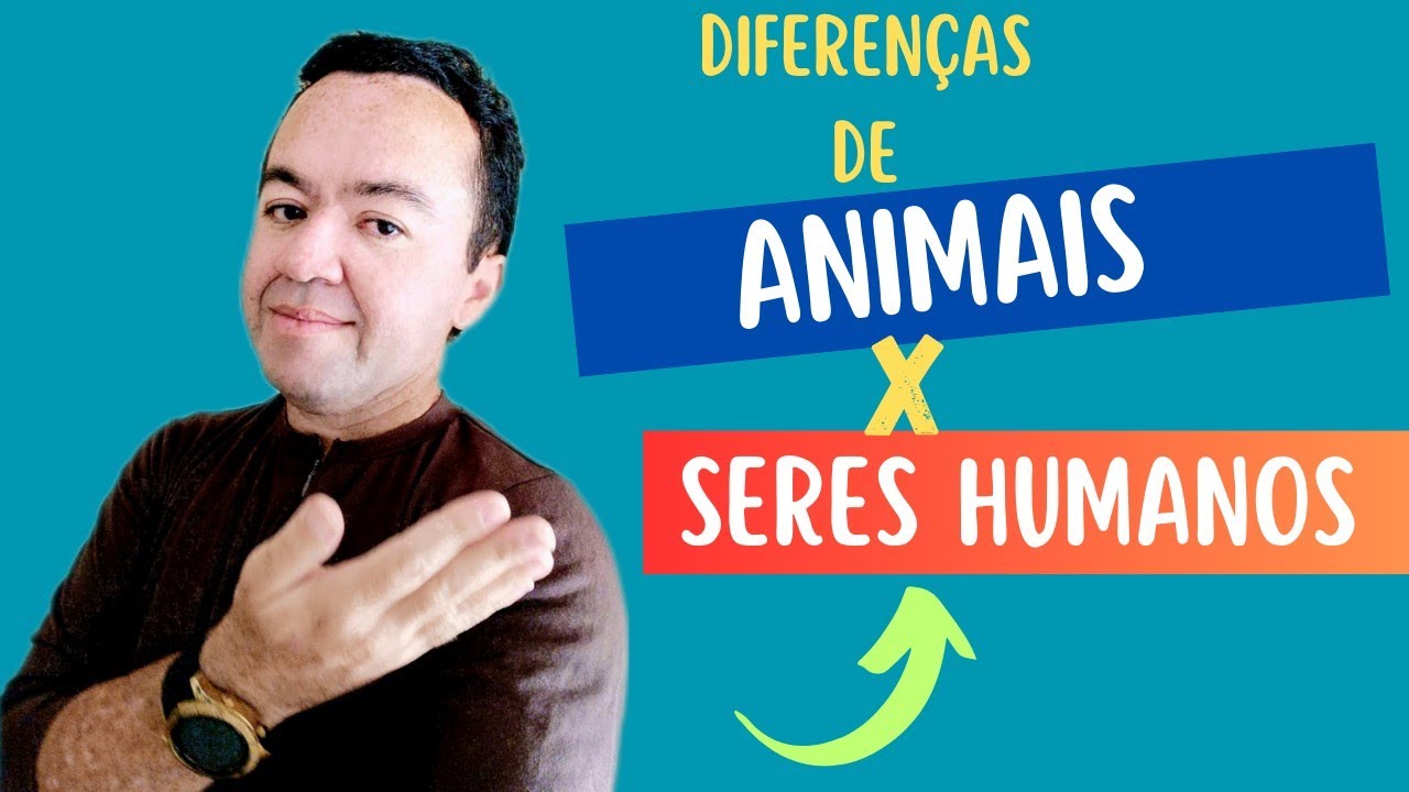Imagine qual a diferença entre os ANIMAIS E OS SERES HUMANOS ? - YouTube