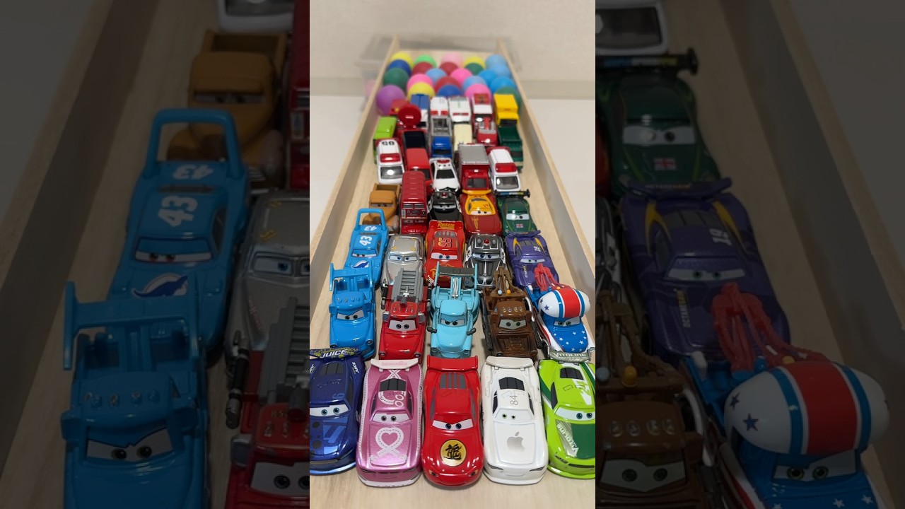 Marble run ✖︎ Many Tomica⭐︎ASMR #funny #satisfying #marblesrace #bouncymarble