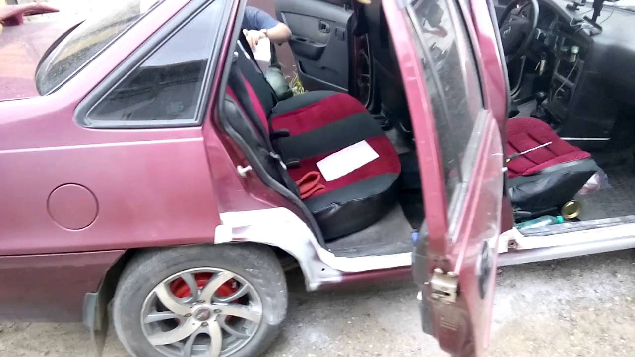 Ремонт порогов опель синтра