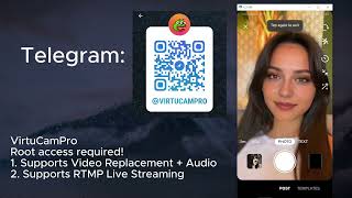 Android Phone Virtual Camera, obs RTSP/RTMP vcam