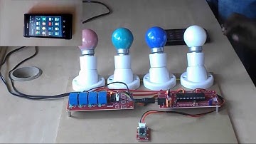 Bluetooth based home appliance control system