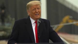 Trump Full Speech At Border Wall January 12, 2021