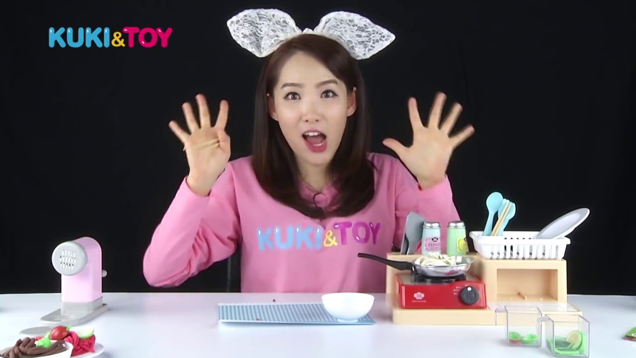 [쿠키토이]티나의 ♥ 스파게티 요리사♥  장난감 놀이  Make Spaghetti Toy