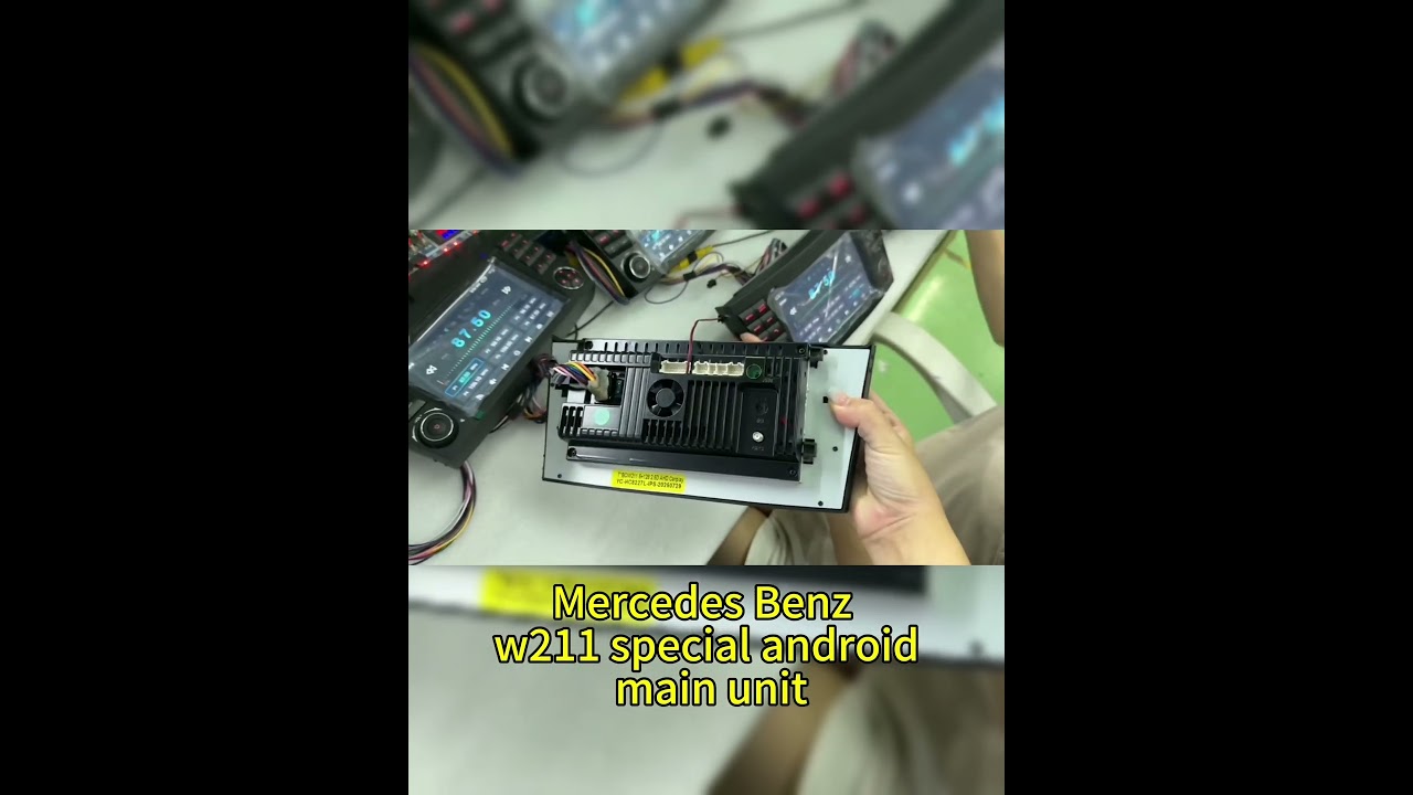 Mercedes Benz w211 special android main unit