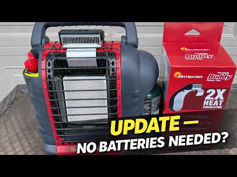 Mr. Heater Fan Review UPDATE – No Batteries Needed?