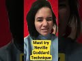 Neville Goddard technique #shorts