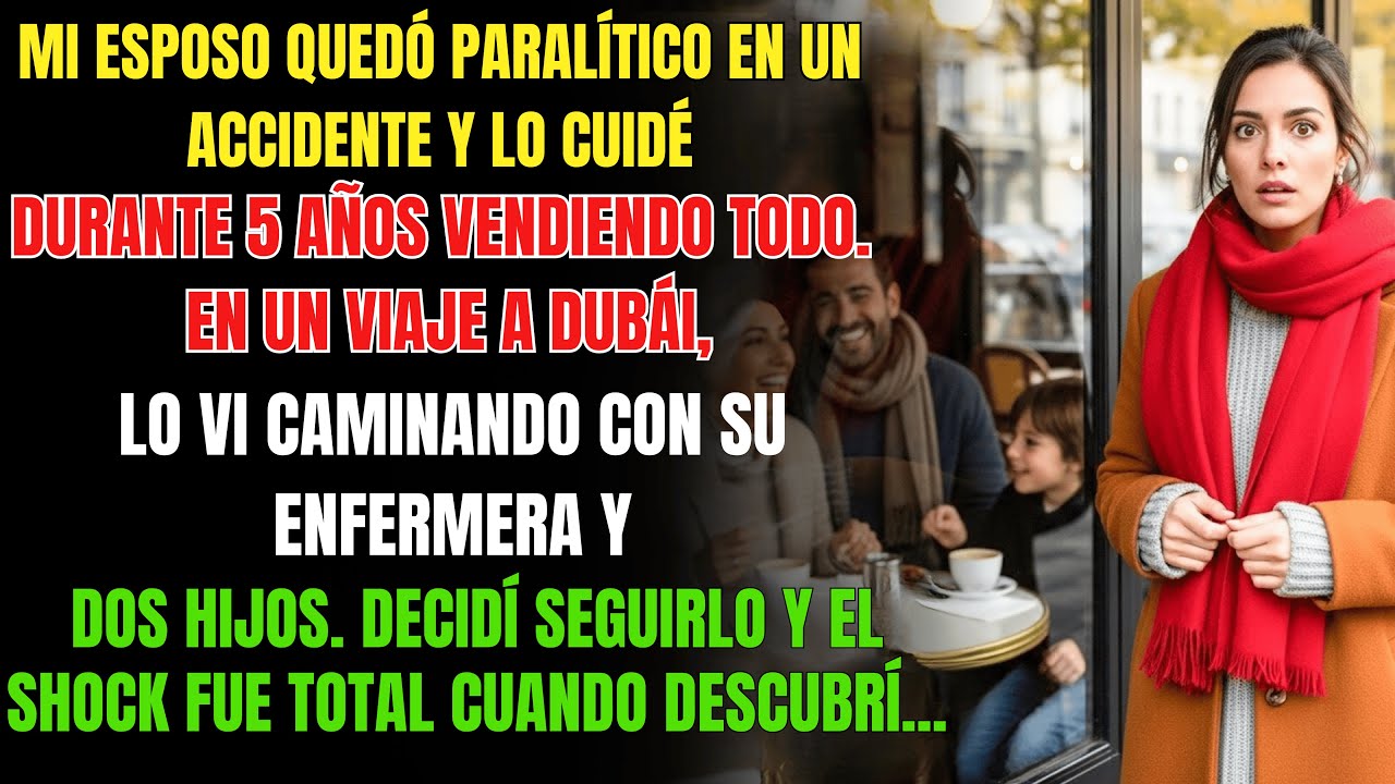 Mi Esposo Quedó Paralítico Lo Cuidé 5 Años Vendiendo Todo En Dubái Lo Vi Caminando Con Su Amante ...
