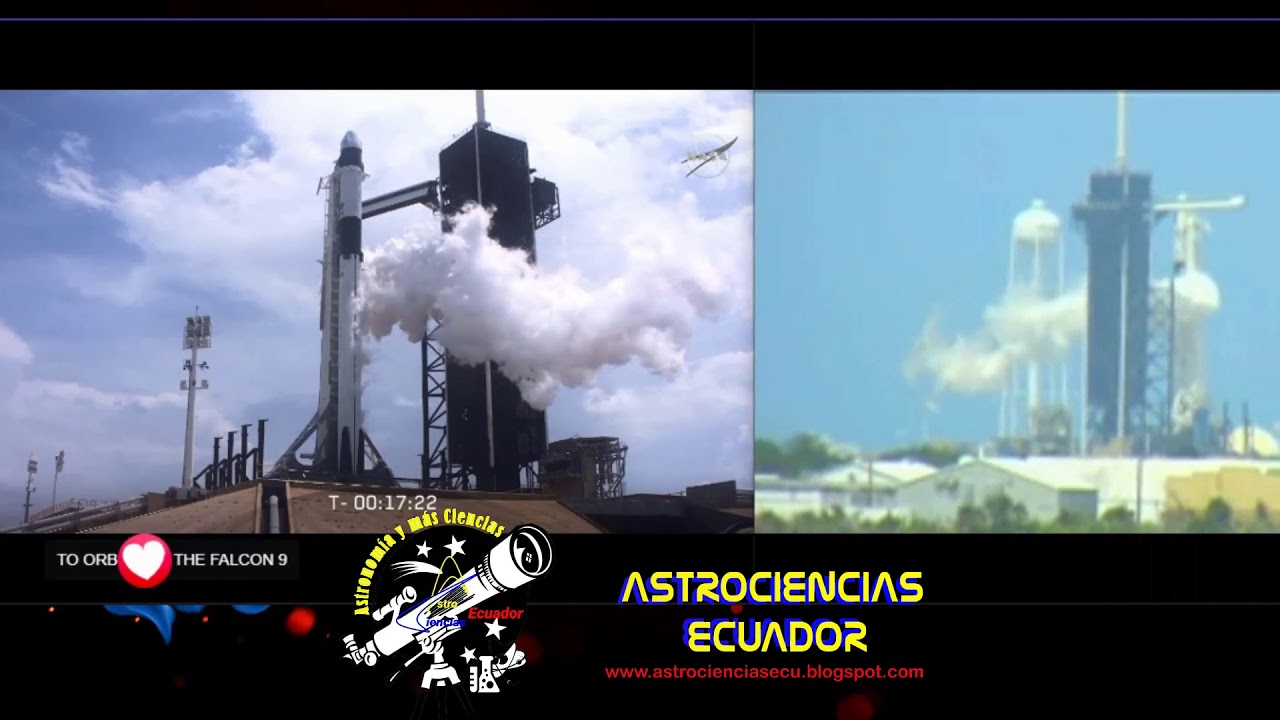Vuelve a vivir el lanzamiento del Falcon 9 de SpaceX - YouTube