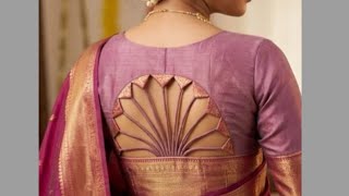 Trending blouse back design drafting, cutting and stitching video 