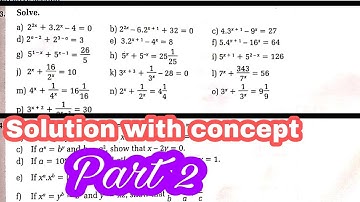 Exponential equations part 2 | Class 10 | Nepolearn