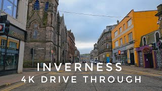 Driving Through Inverness Scotland | 4K