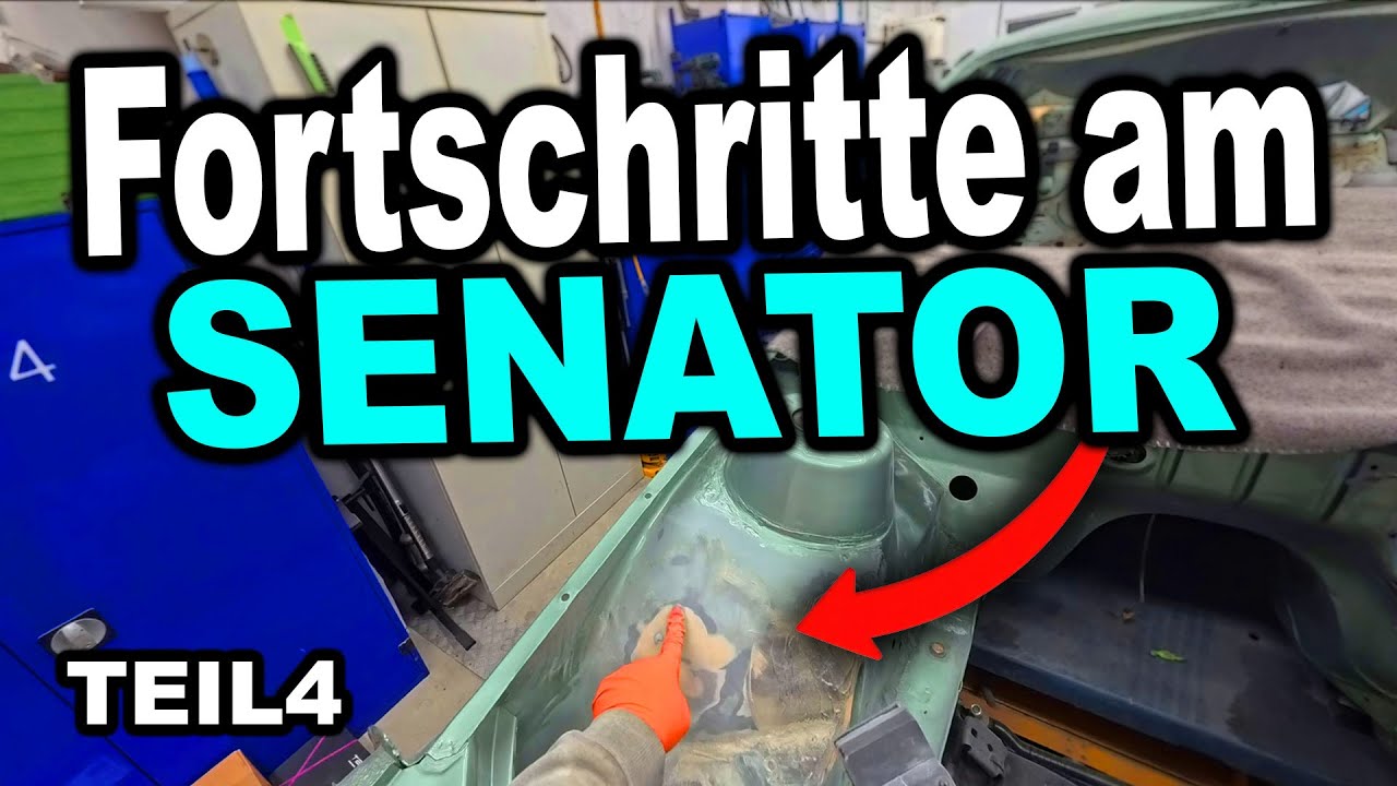 Opel Senator A2 von New Kids Marlon - Jetzt geht`s dem Rost an den Kragen