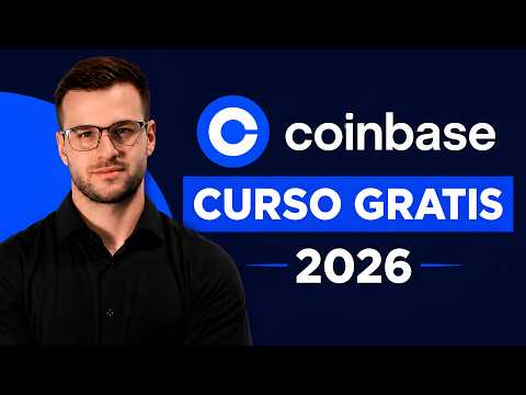 Cómo funciona Coinbase 2026 | Tutorial de Coinbase en Español (curso completo)