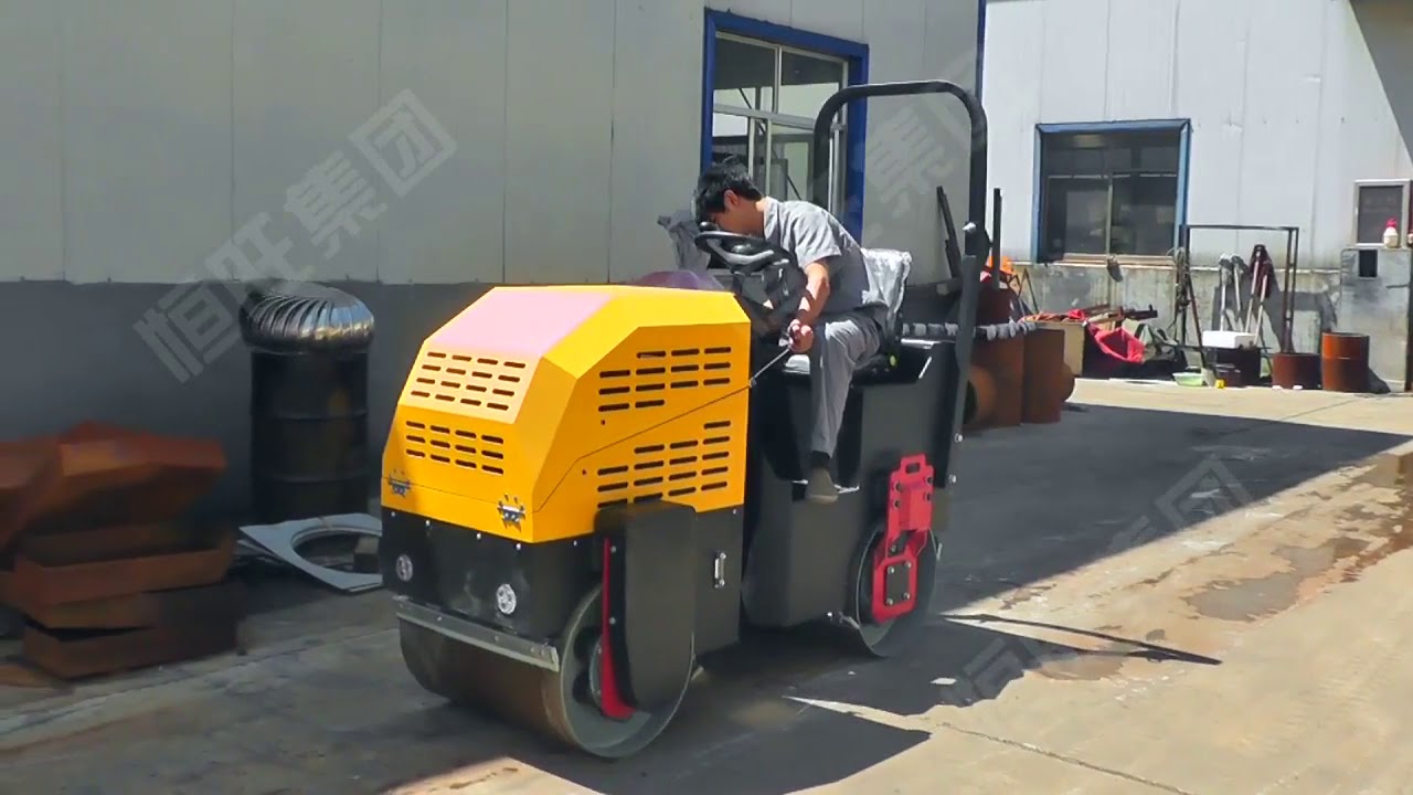 China Ride on Double Drum Vibration Road Roller