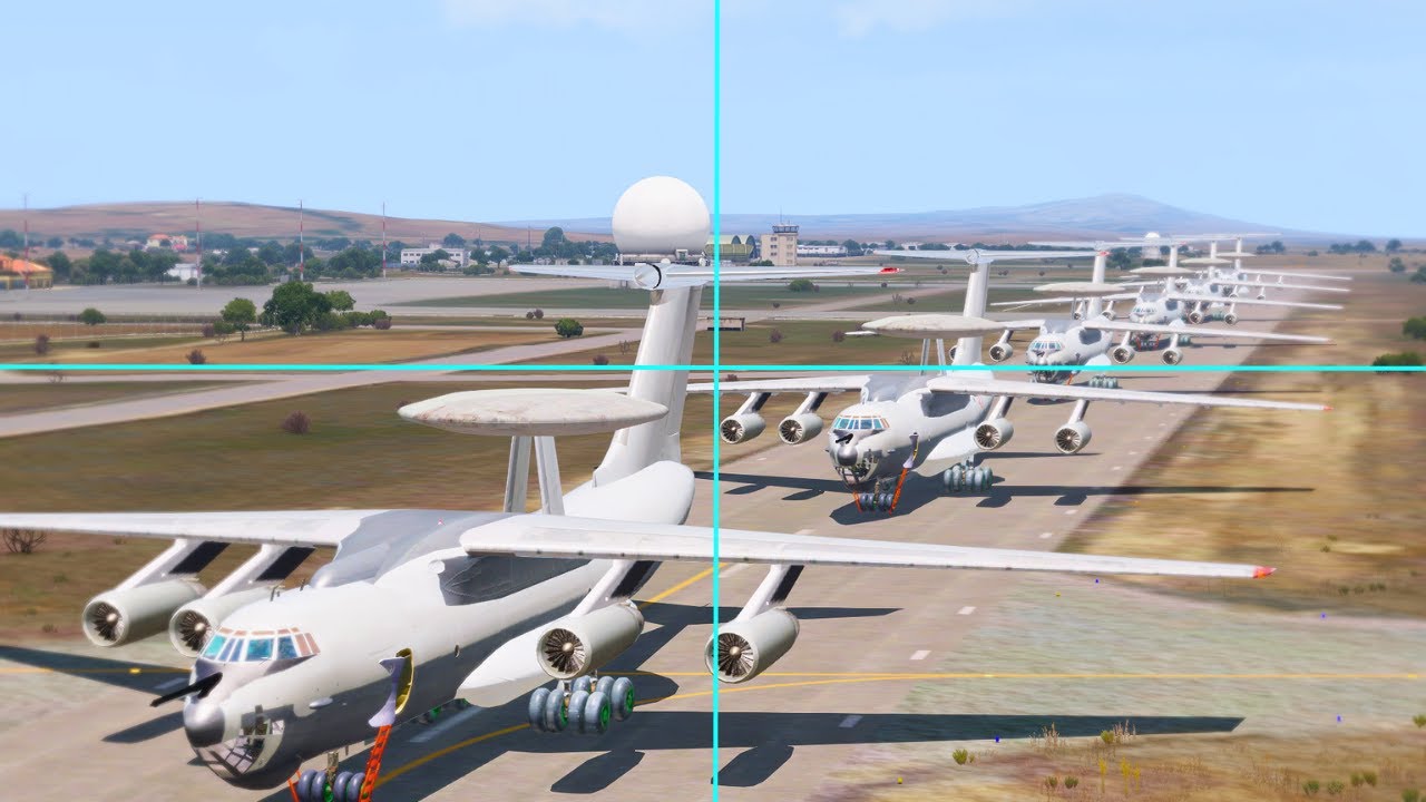 Secret Airfield For Russian Spy Aircraft Overwhelmed By Precision Missile