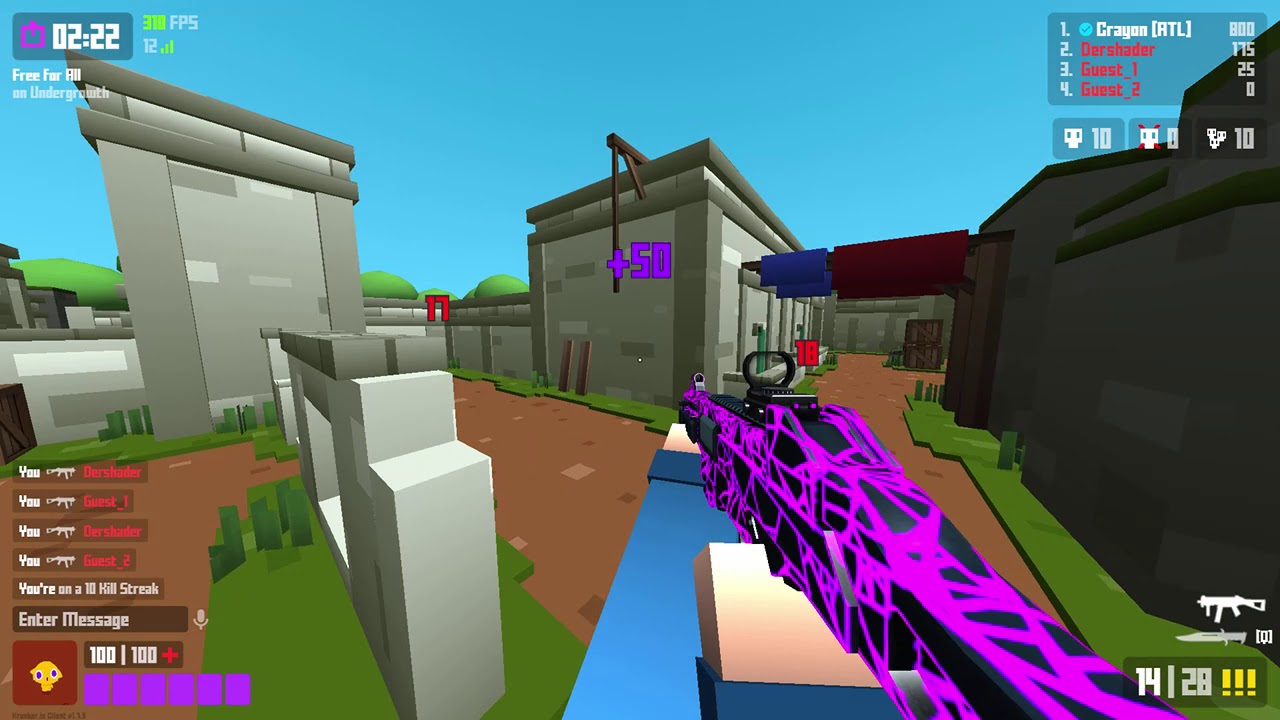 Krunker - SMG - Nuke - Gameplay